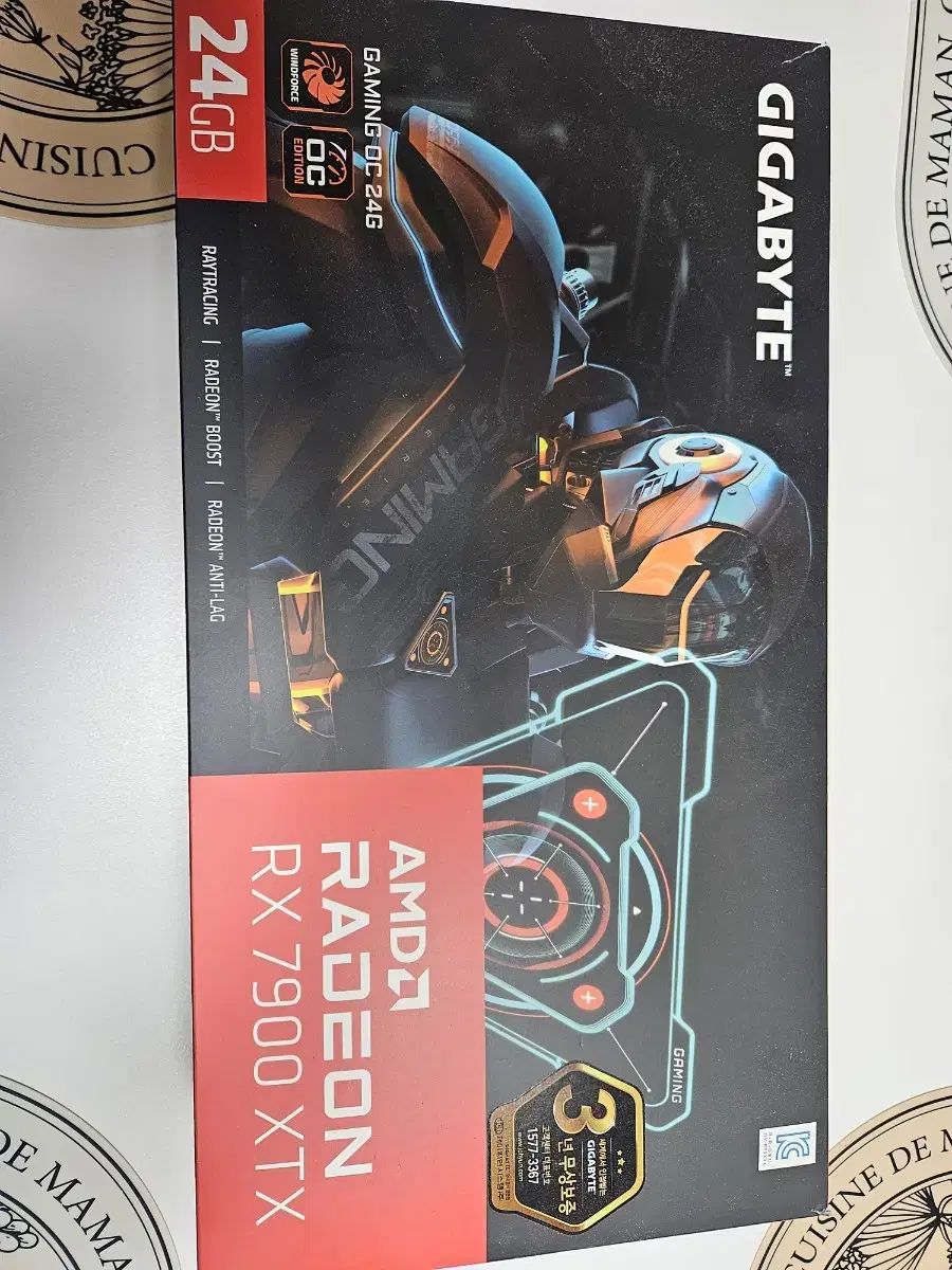 GIGABYTE 라데온 RX 7900XTX 24G OC 국내정품 [보증]